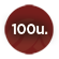 100 unitats